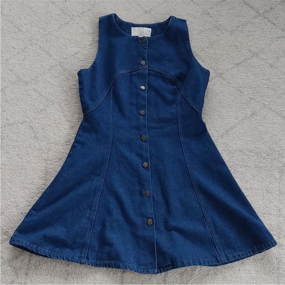 J.O.A. Indigo Denim Dress - Picture 5 of 7